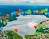 Zalew Rybnicki oferuje wiele atrakcji: punkty wędkarskie, plaże, restauracje, sporty wodne i rowerowe.