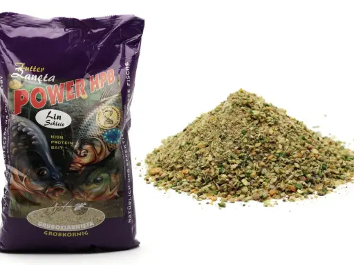Zanęta Stil Power HPB, gruboziarnista, z rybami na opakowaniu. Świetna cena za wysokiej jakości przynętę.