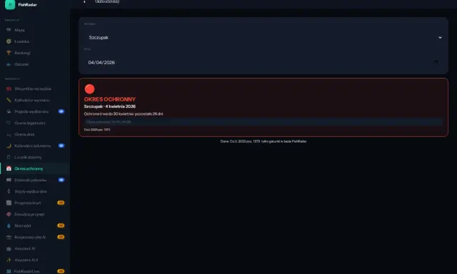 Okres ochronny szczupaka trwa do 30 kwietnia 2026. Kiedy zaczyna się sezon na ryby? Sprawdź w FishRadar!